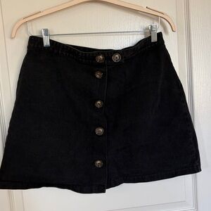 Chelsea and violet black denim skirt